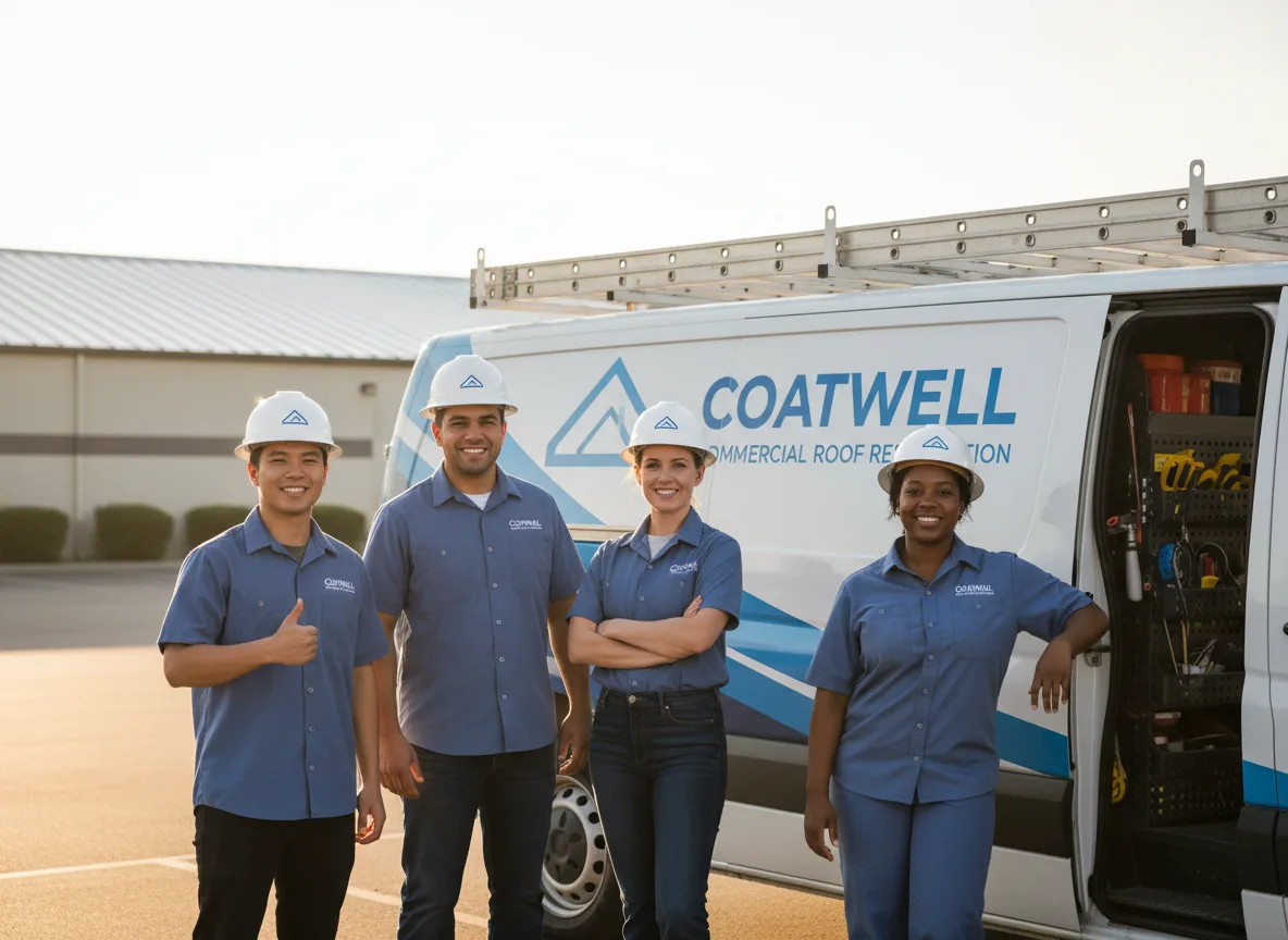 Commercial roof coating company in Phenix, VA